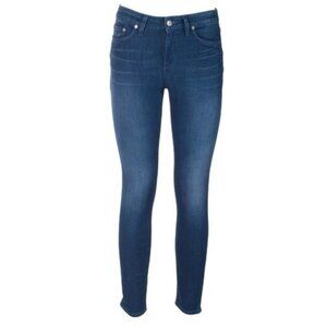 Acne Studios Skin 5 Ocean Skinny Slim Denim Jeans Mid High Rise Waisted  Long 29